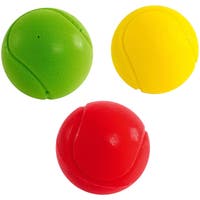 Myke tennisballer i skumplast, 3-pack