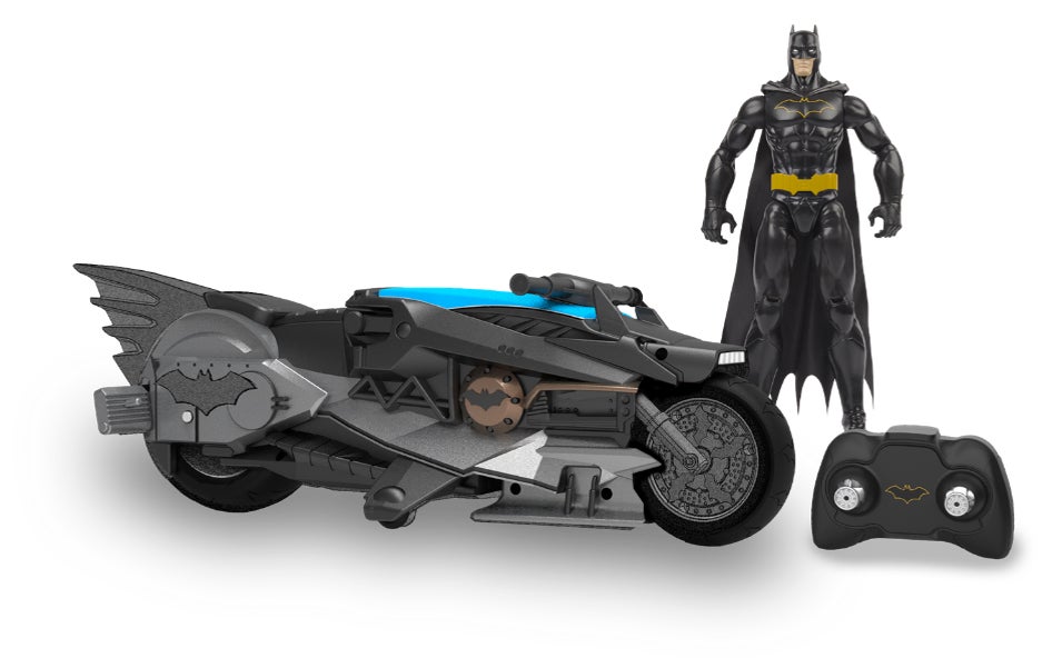 Batman Stealth Batcycle RC w. 30 cm Batman