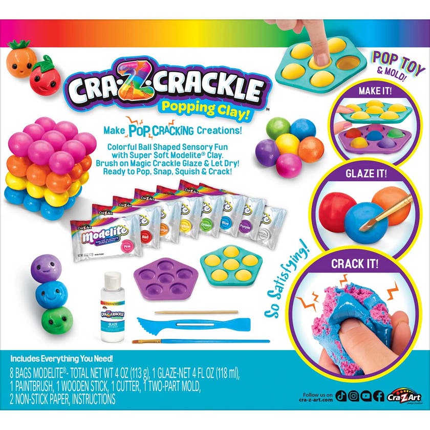 Cra Z Art, Crackle Pop-Mazing Super Sensory Set