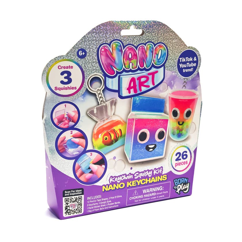 Nano Art, Squishy-nøkkelringsett