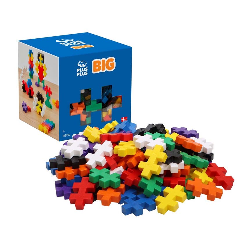 Plus-Plus, BIG Basic Mix, 100 deler