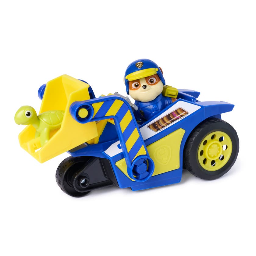 PAW Patrol Rubble Rescue Bulldozer med figur og skilpadde