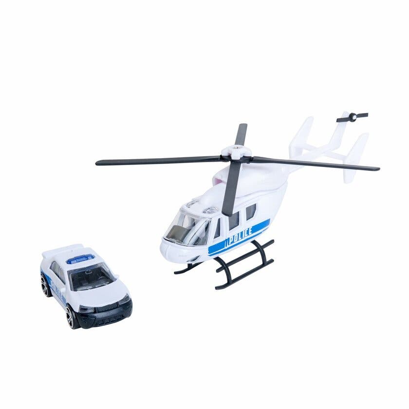 Teamsterz, utrykkningshelikopter og kjøretøy