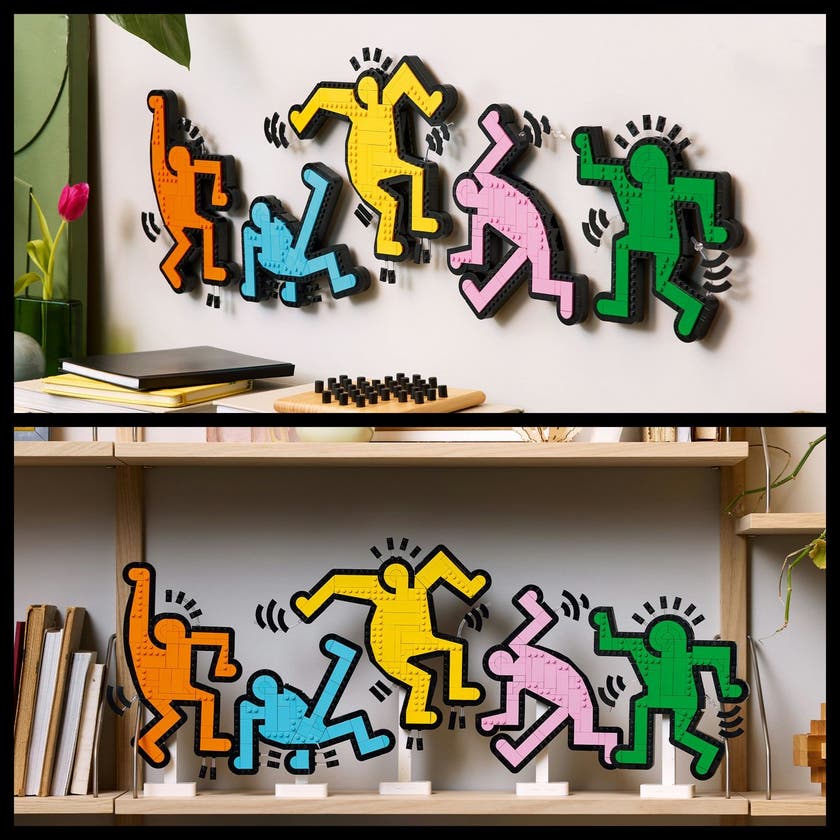 LEGO ART 31216, Keith Haring – Dansende figurer