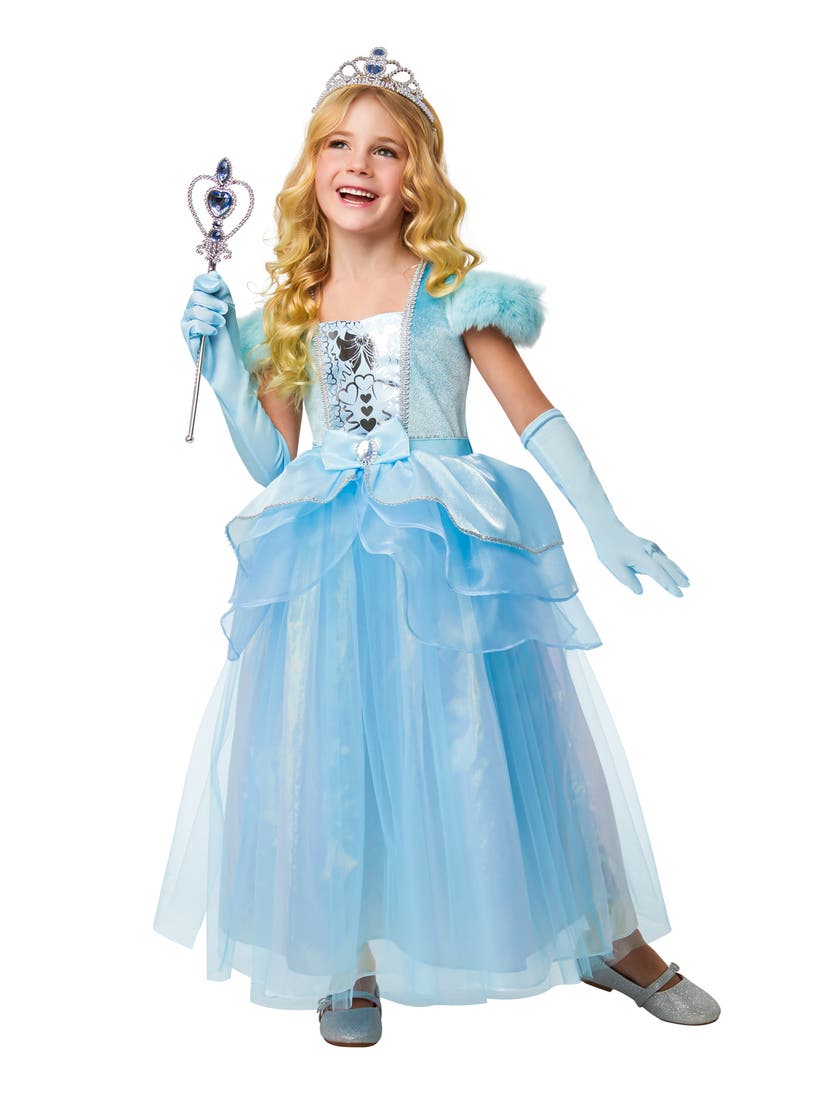 Utkledning - Blå prinsesse 5-6 år