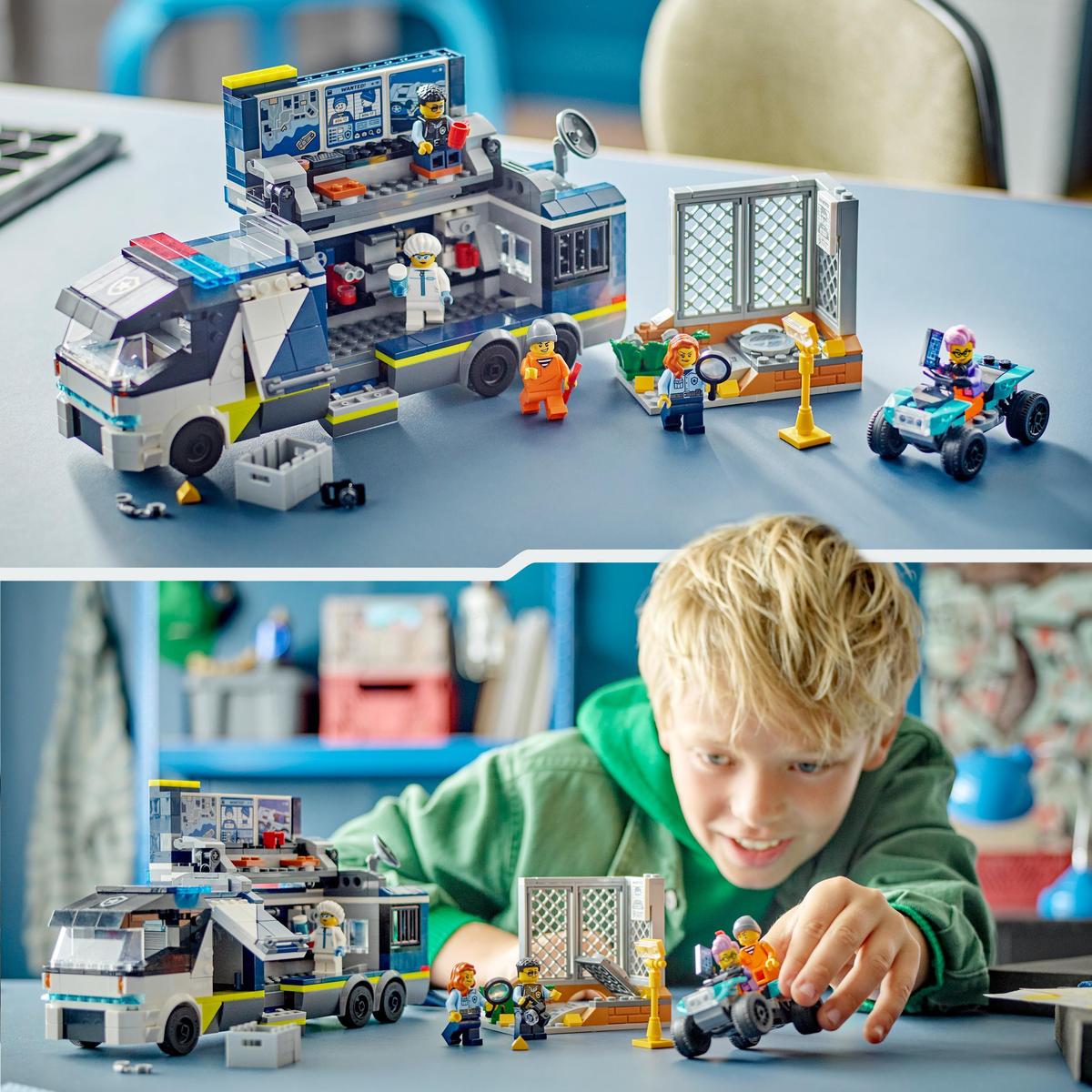 LEGO City 60418, Politiets mobile laboratoriebil