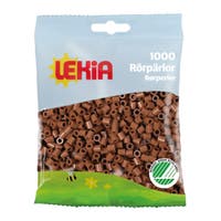 Rørperler 1000 stk Nougatbrun