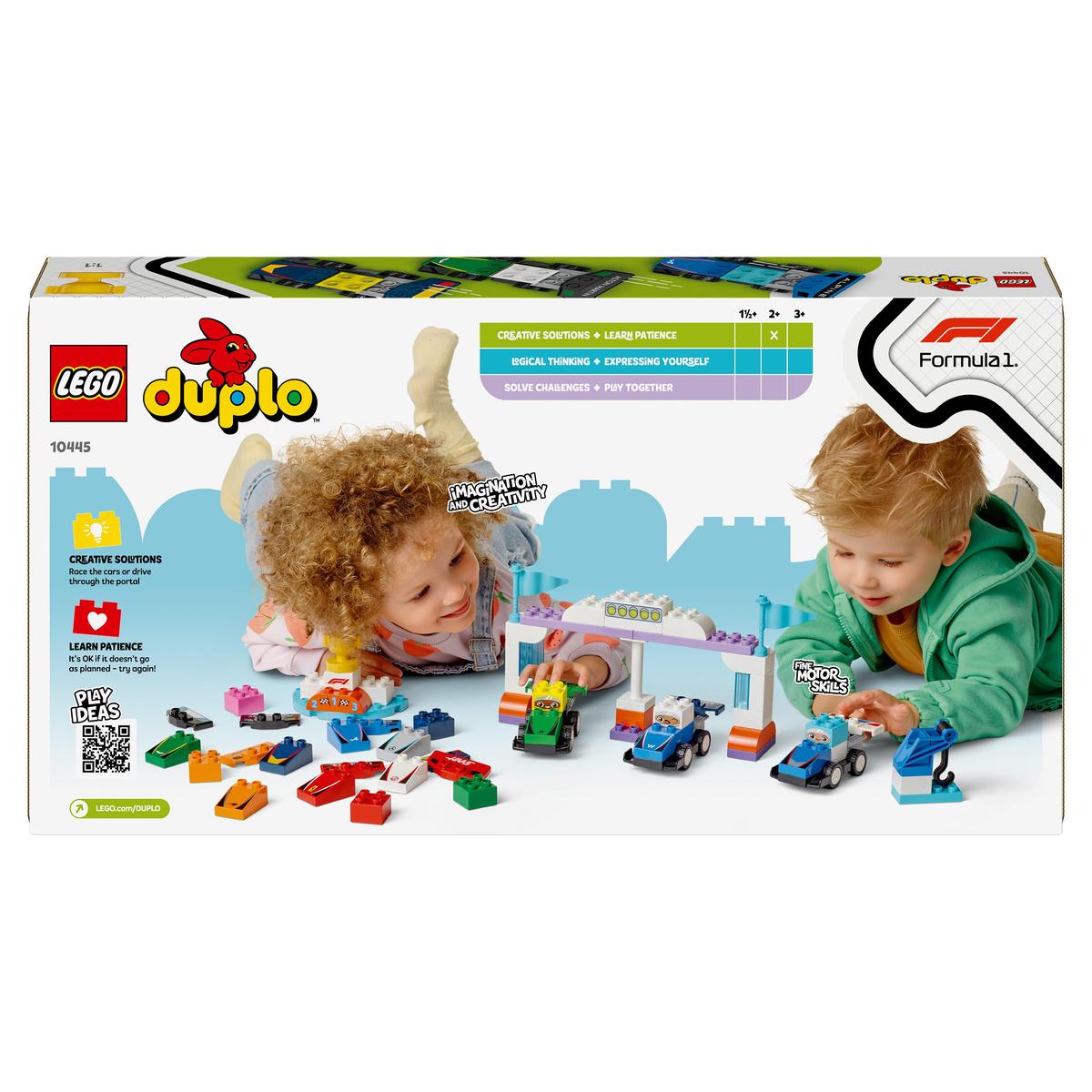 LEGO DUPLO Town 10445, F1® Team – racerbiler og sjåfører
