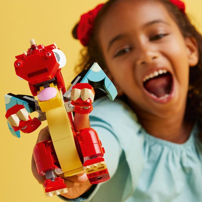 LEGO Creator 31145, Rød drage