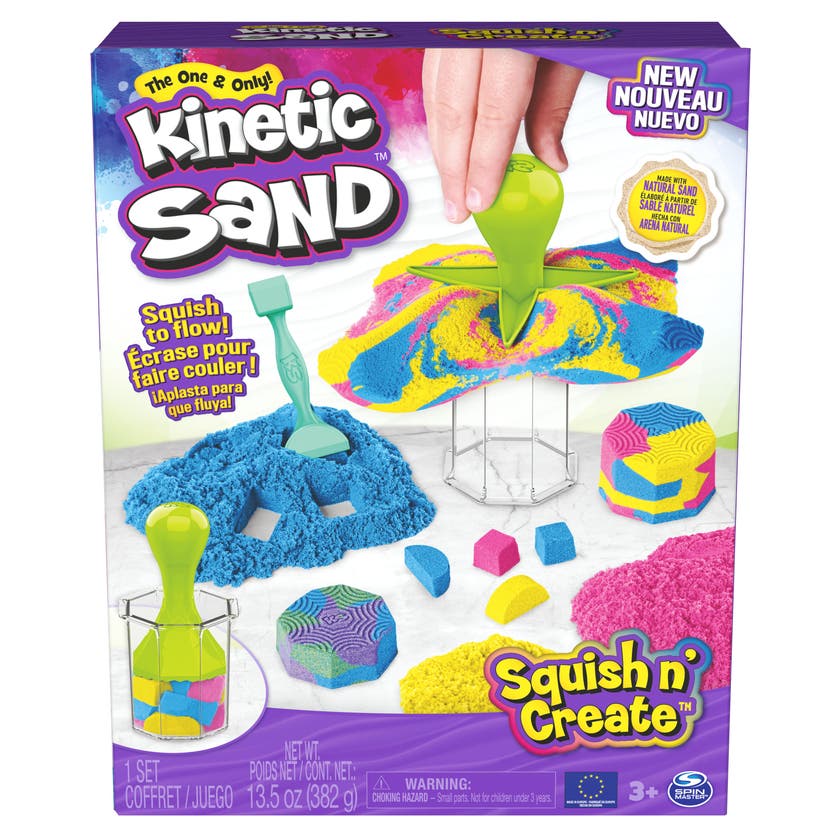 Kinetic Sand, Squish N' Create
