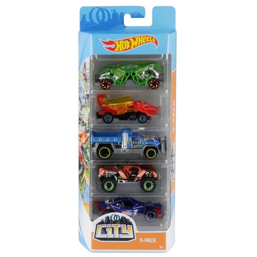 Hot Wheels, Basic 5-pakning Biler