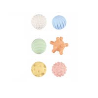 KID, Teksturballer 6 stk Pastell