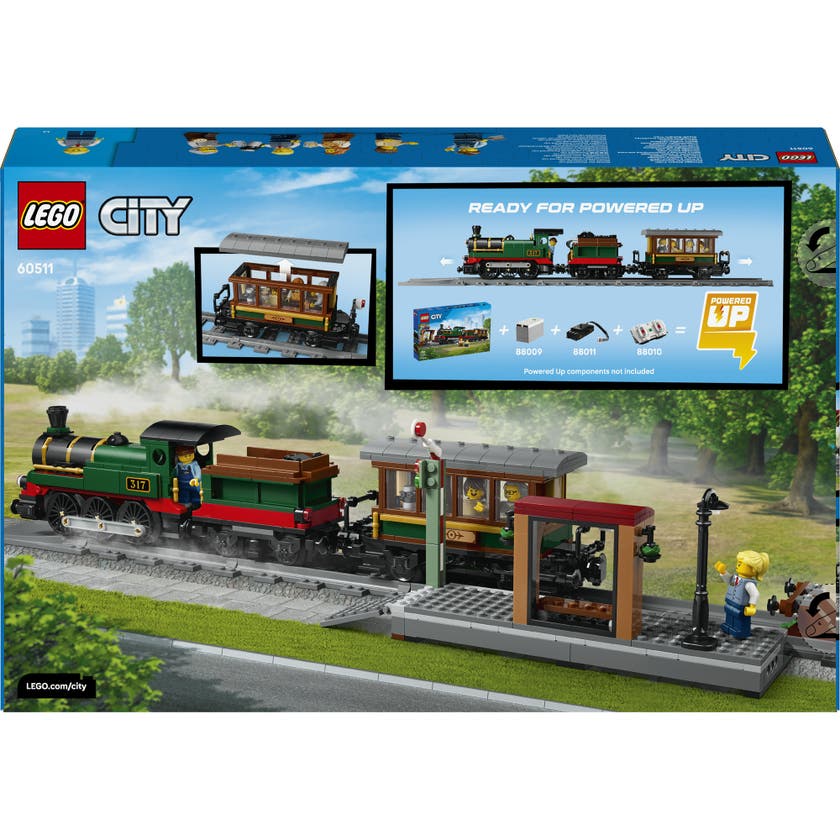 LEGO® City Gammeldags damptog. Lekebyggesett 60511