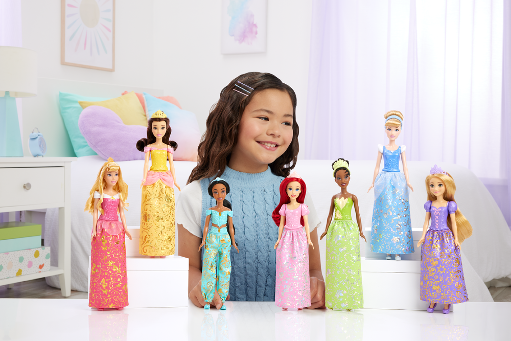 Disney Princess Fashion Doll 7-pack