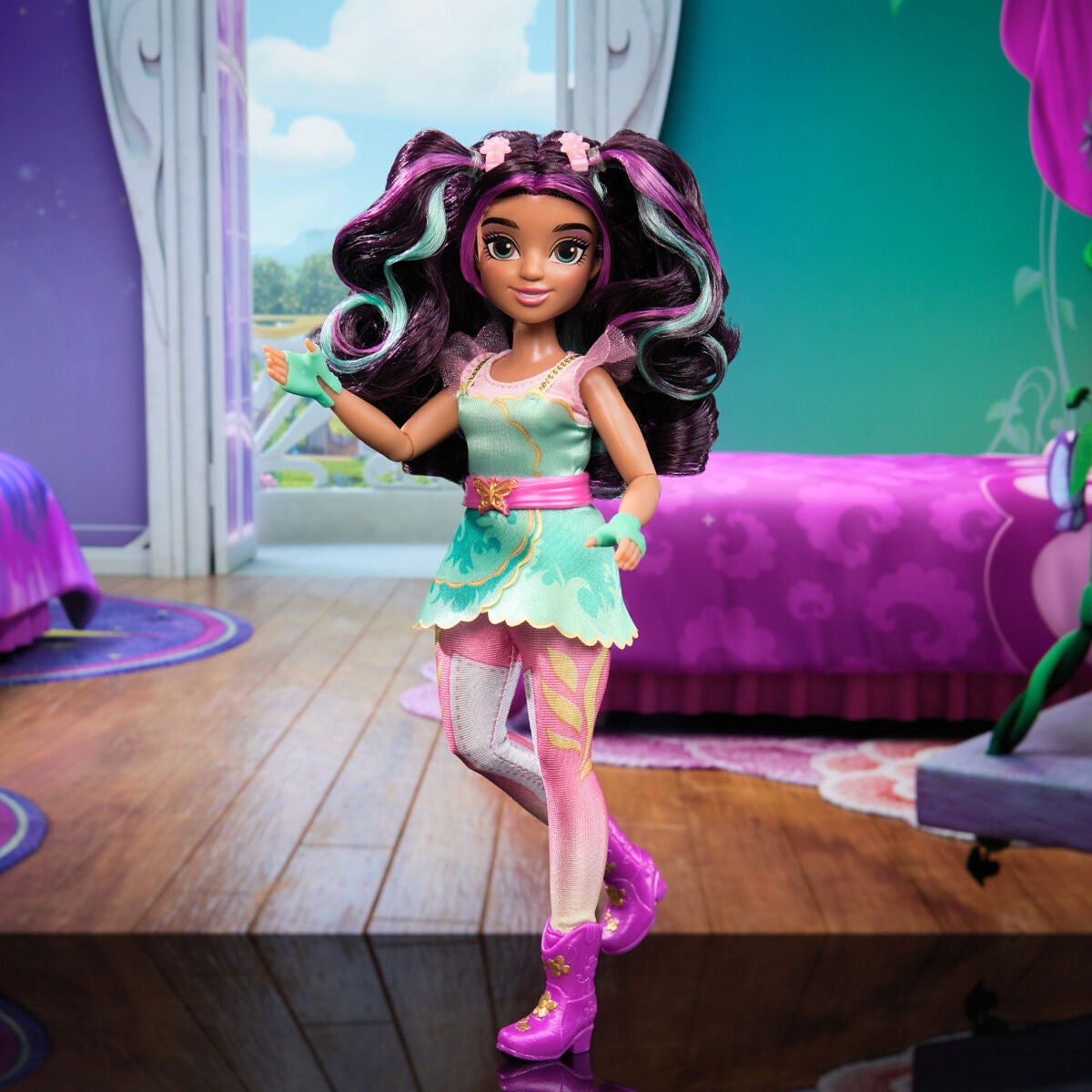 Unicorn Academy, Motedukke 24 cm, Ava