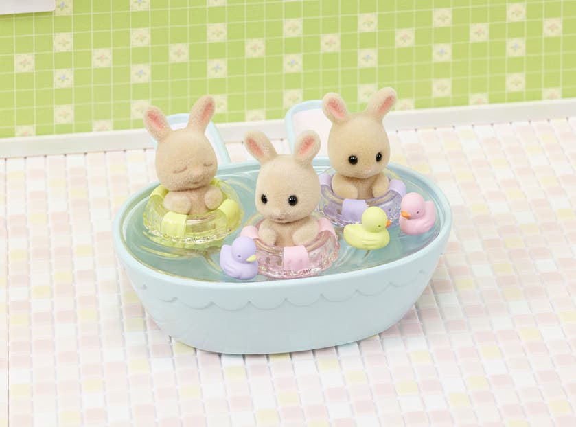 Sylvanian Families - Trillingbabyenes badepakke