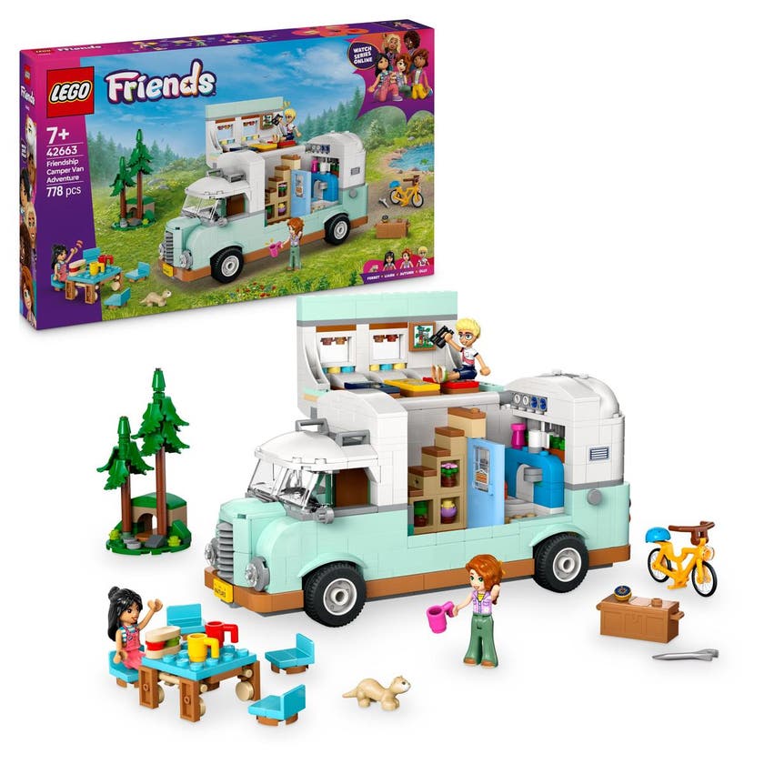 LEGO Friends 42663, Vennskapseventyr med bobil