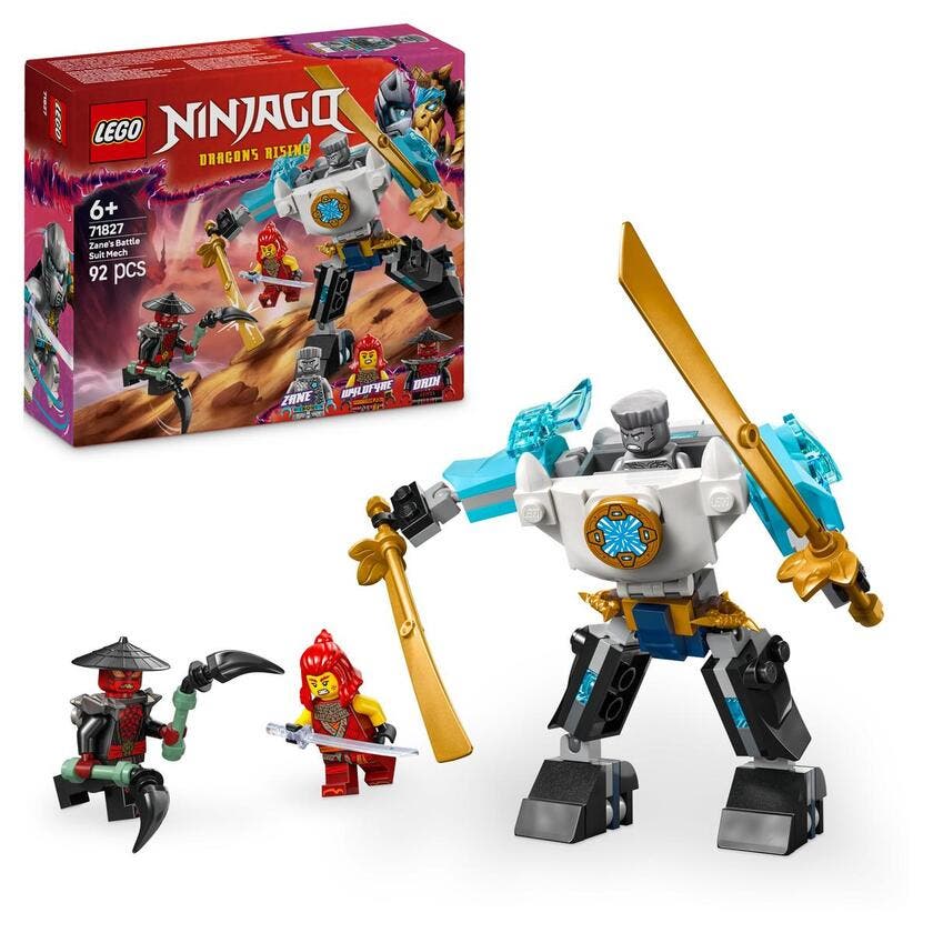 LEGO Ninjago 71827, Zanes kampandaktdrakt