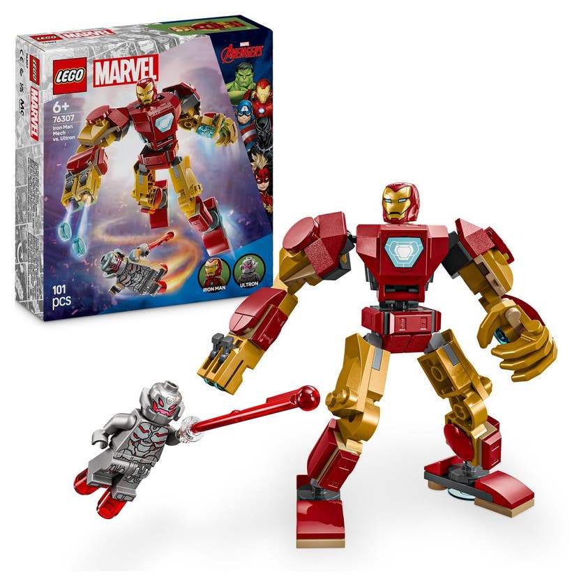 LEGO Super Heroes Marvel 76307, Iron Mans robot mot Ultron