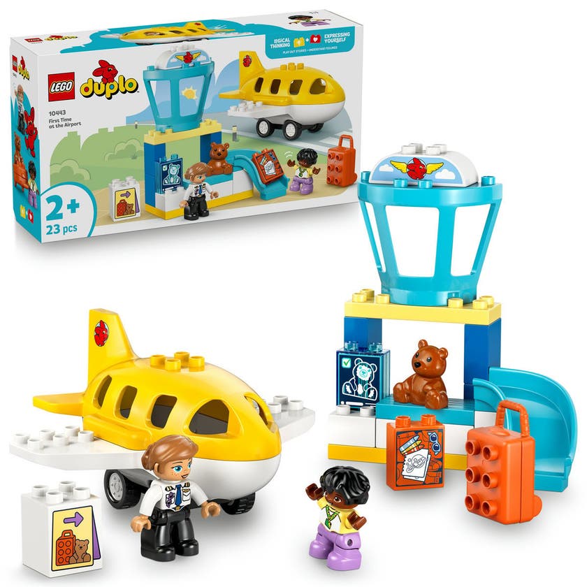 LEGO DUPLO Town 10443, Første gang på flyplassen