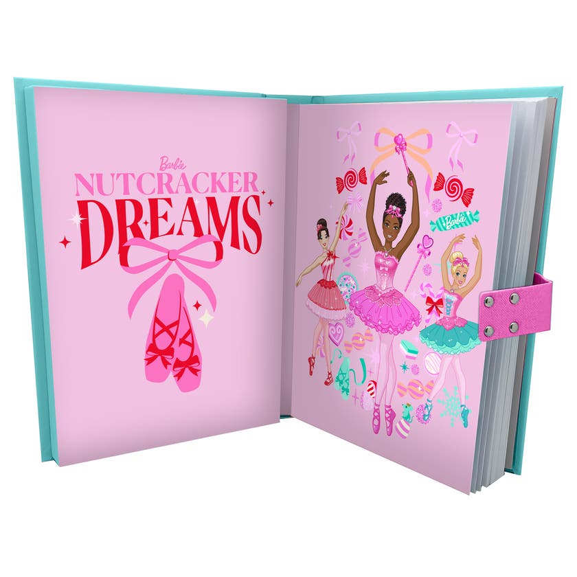Barbie Nutcracker dagbok med hemlig kode