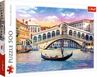 Trefl puslespill Rialto Bridge Venezia 500 deler
