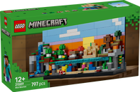 LEGO® Minecraft® Minibiomer. Byggbar gaming-kunst 21589