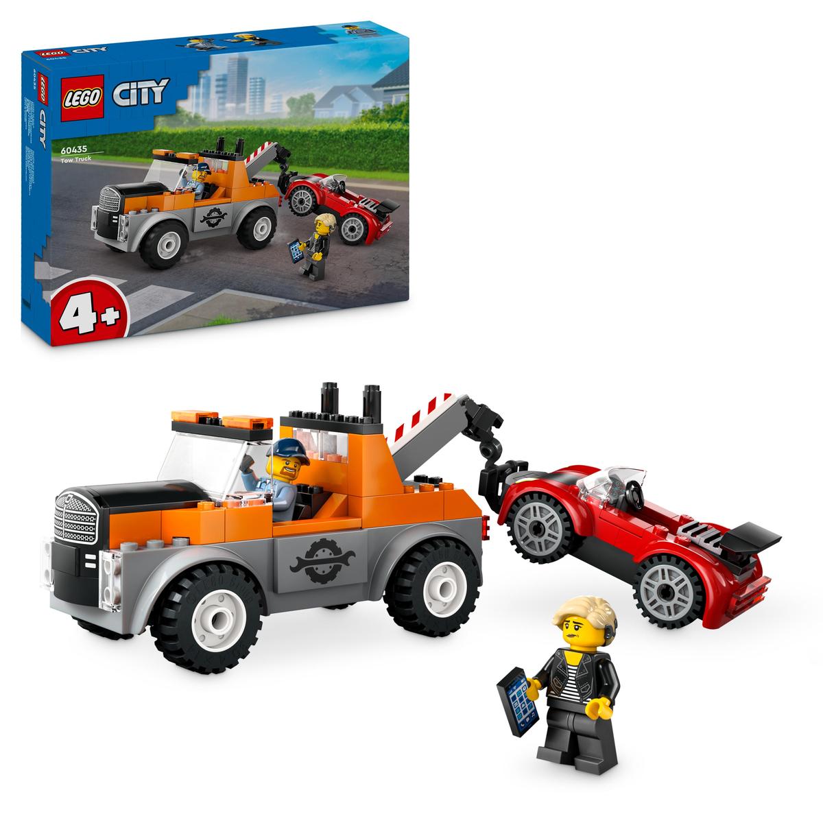 LEGO City 60435 Bergingsbil og sportsbilreparasjon | LEGO - Lekia.no
