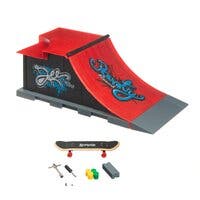 Skills, Finger skateboard, bakke