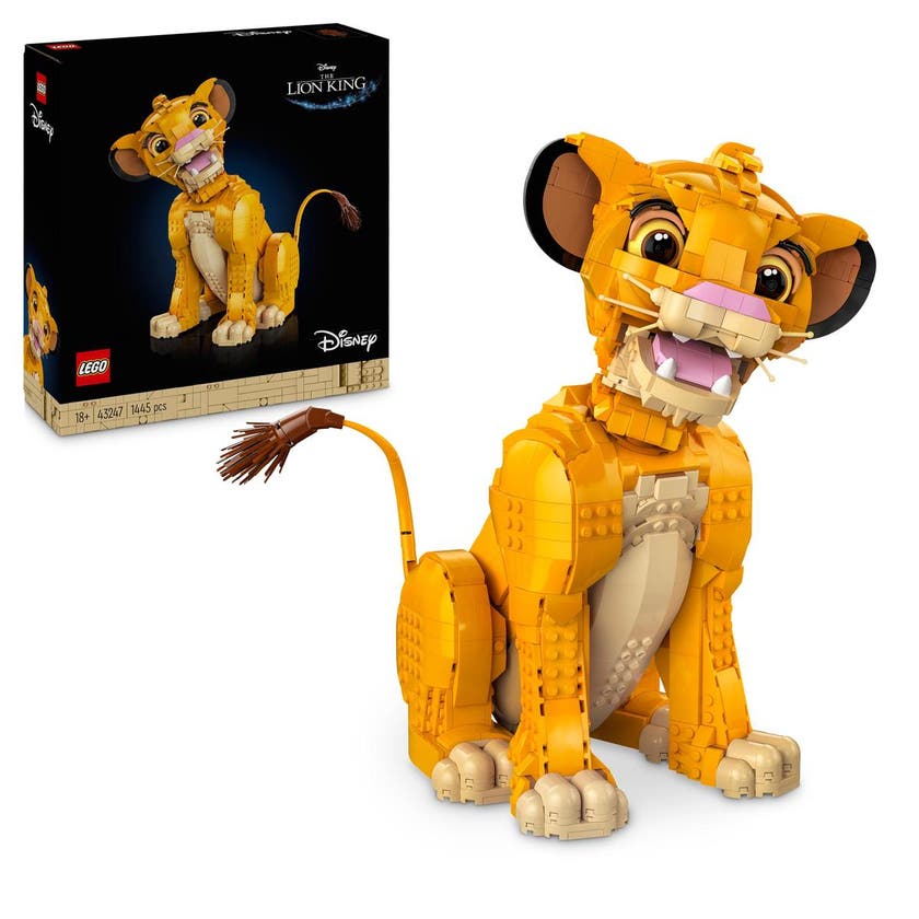 LEGO Disney 43247, Unge Løvenes Konge Simba