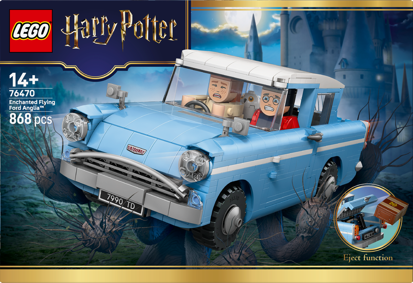 Forhekset, flygende Ford Anglia™