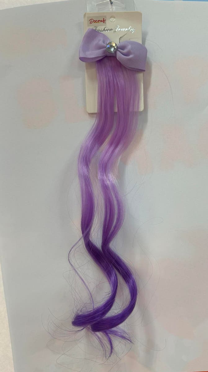 Be Friends, Hårklemmer lilla