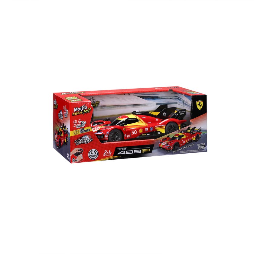 Ferrari 499P fjernstyrt Le Mans-mester 1:24