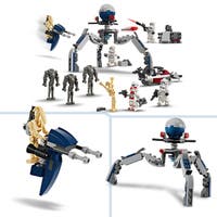 LEGO Star Wars 75372, Clone Trooper™ & Battle Droid™ Kamp-pakke