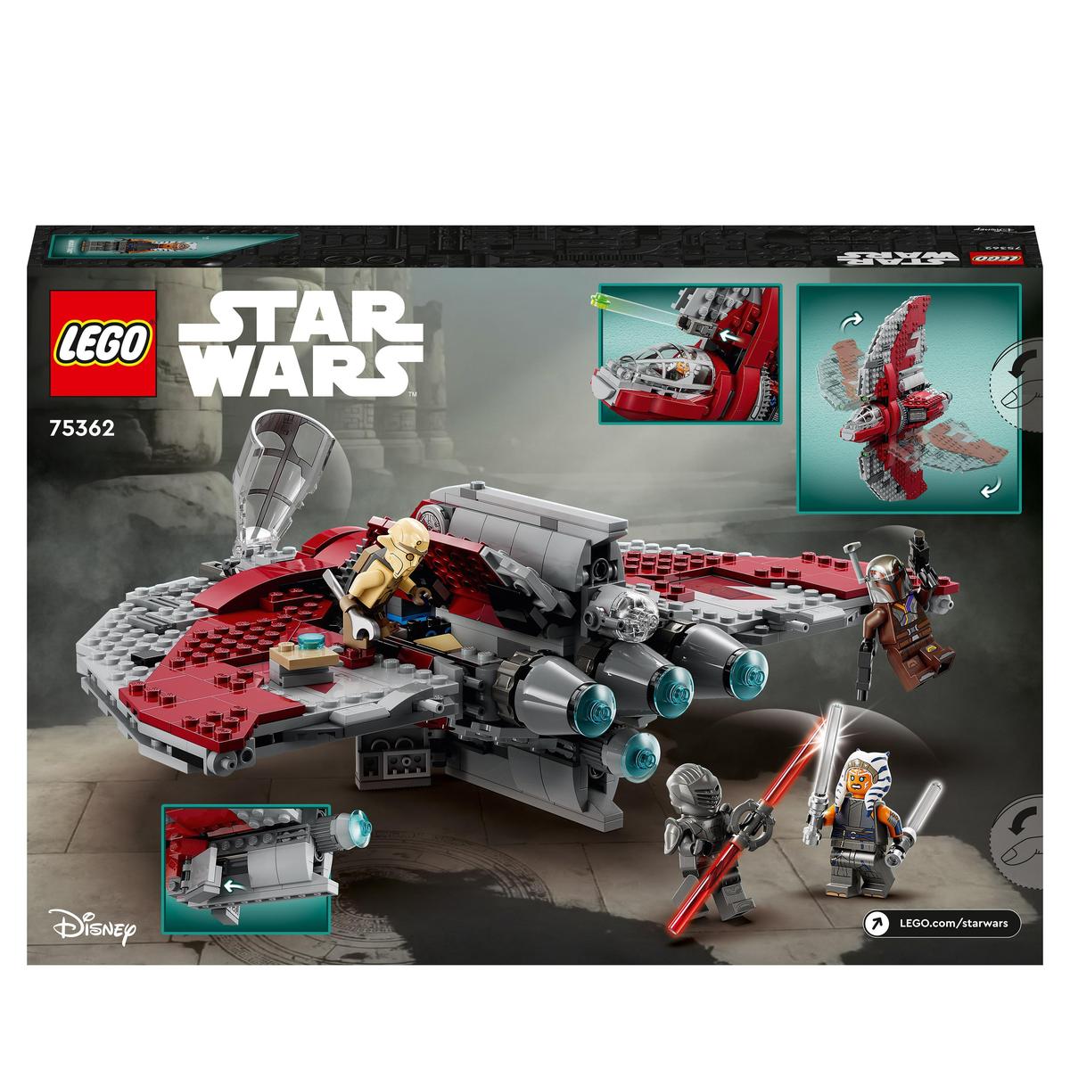 LEGO Star Wars 75362, Ahsoka Tanos T-6 Jedi-shuttle
