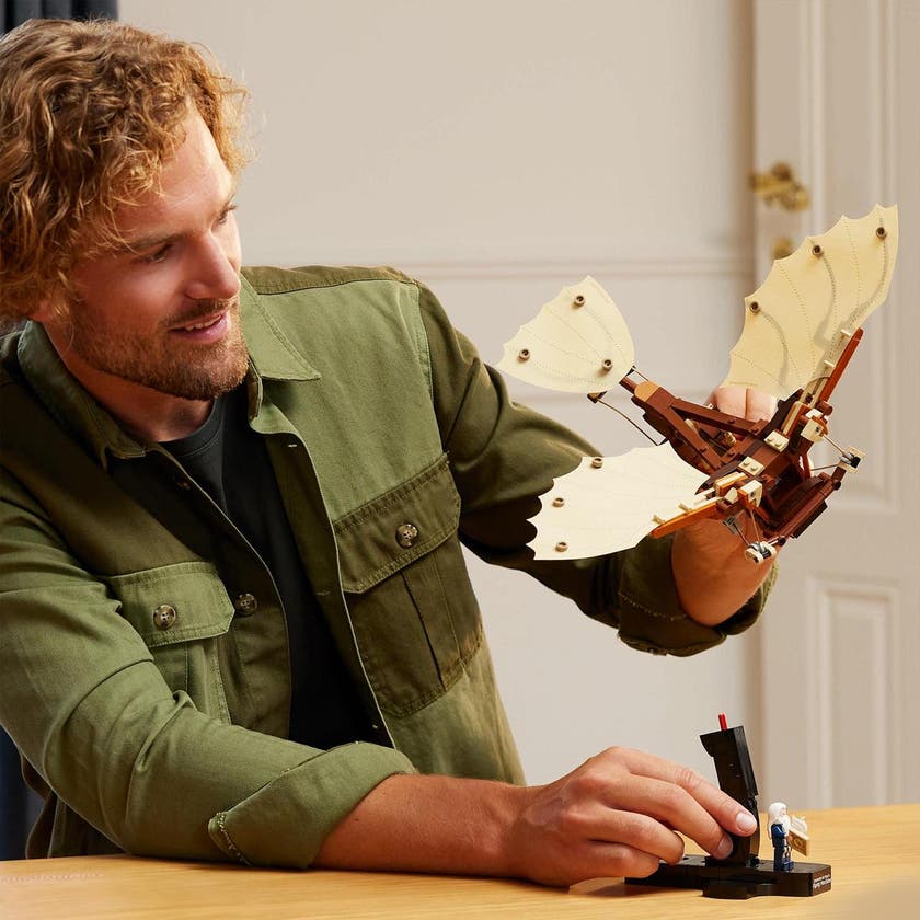 LEGO Icons 10363, Leonardo da Vincis flygemaskin