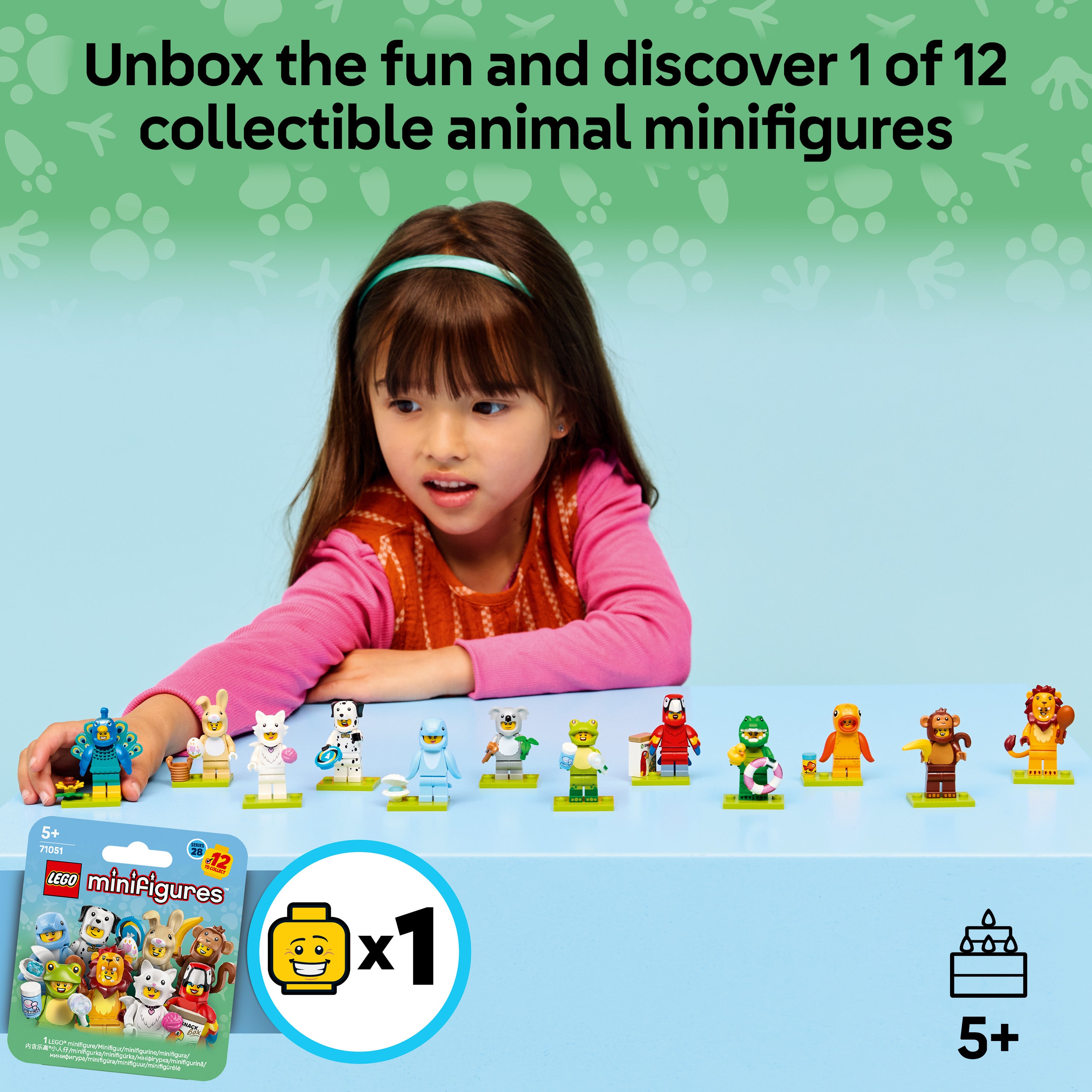 LEGO® Minifigures Dyreserie 28 71051