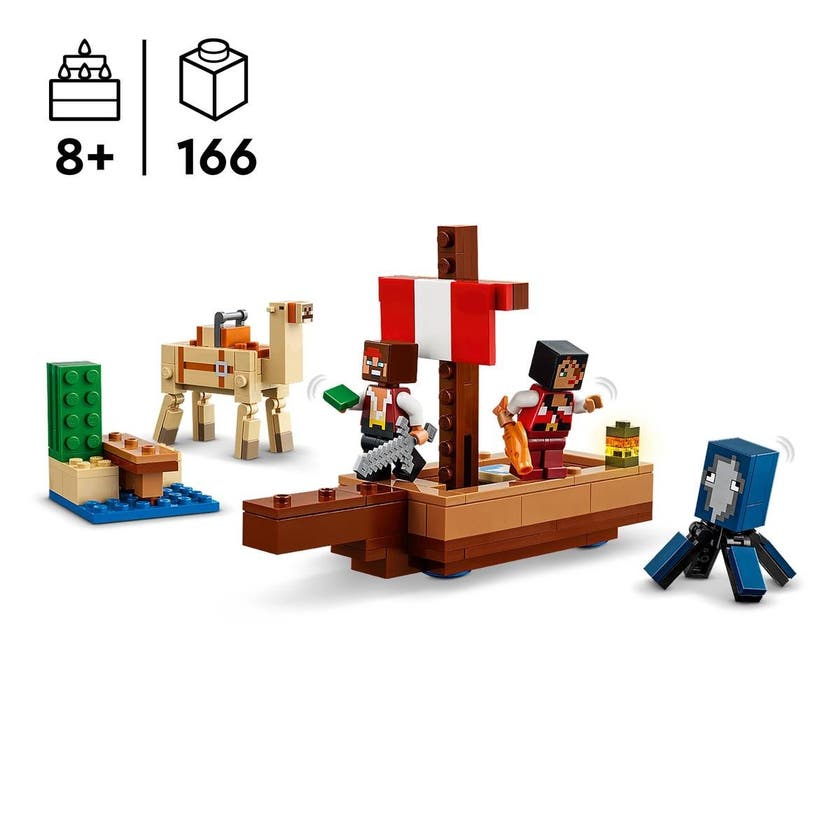 LEGO Minecraft 21259, Piratskipsreisen