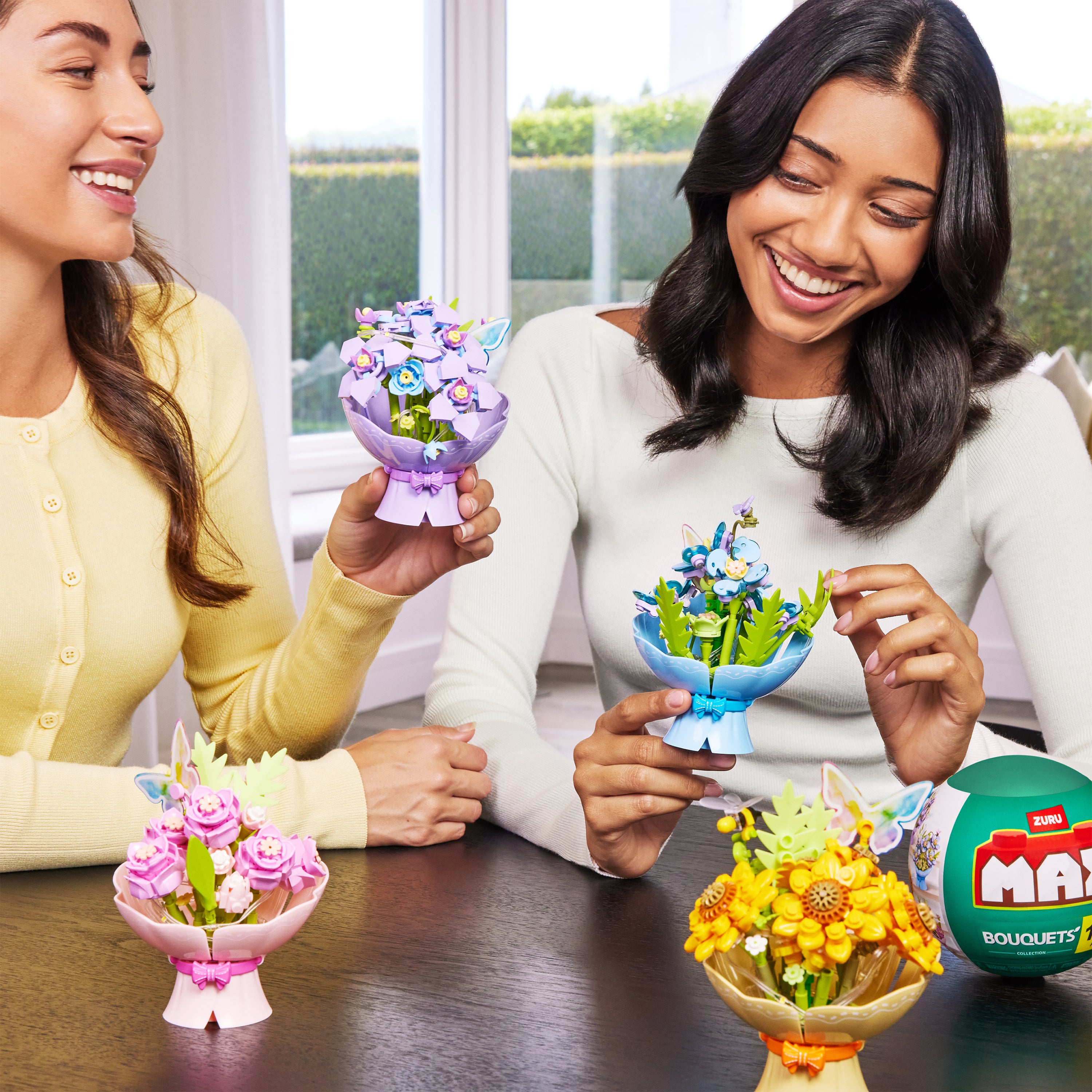 MAX Premium LED Blomsterbuketter Blå