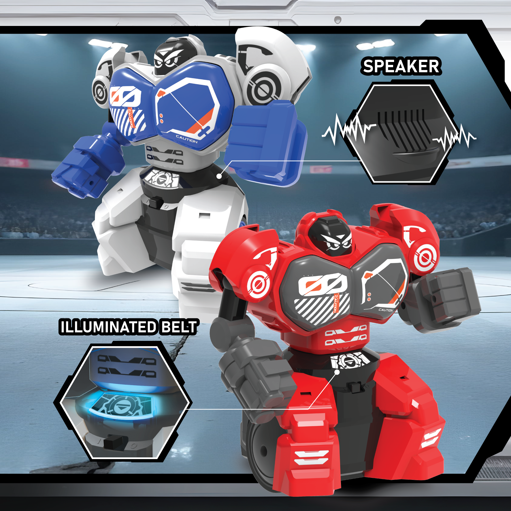 Silverlit Rumble Kombat radiostyrt stridsroboter