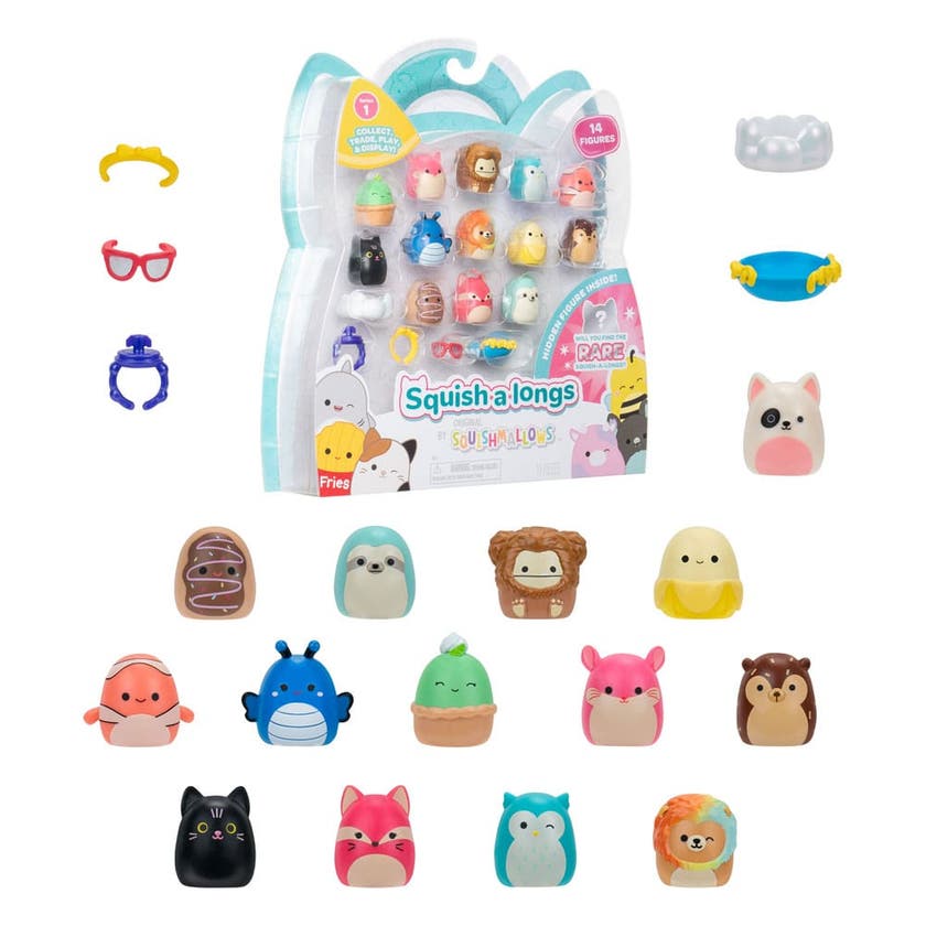 Squishalongs 2,5 cm 14-pakning