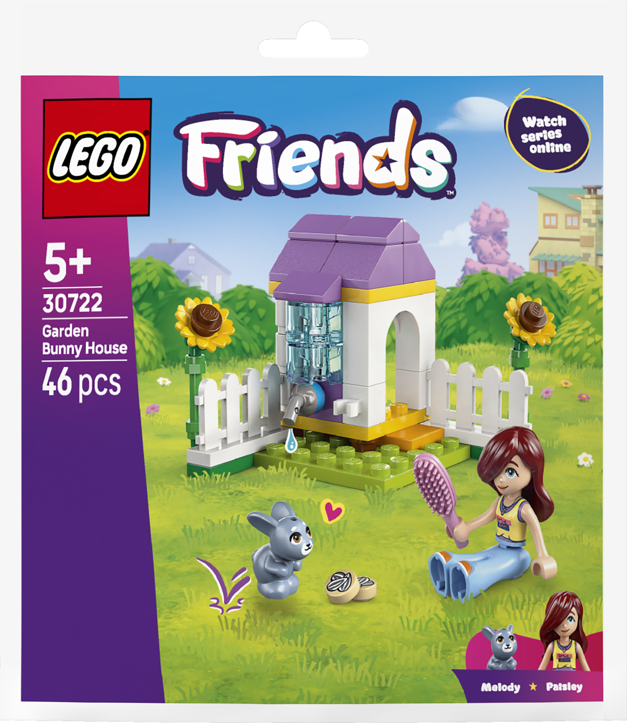 LEGO Hage med kaninhus 30722