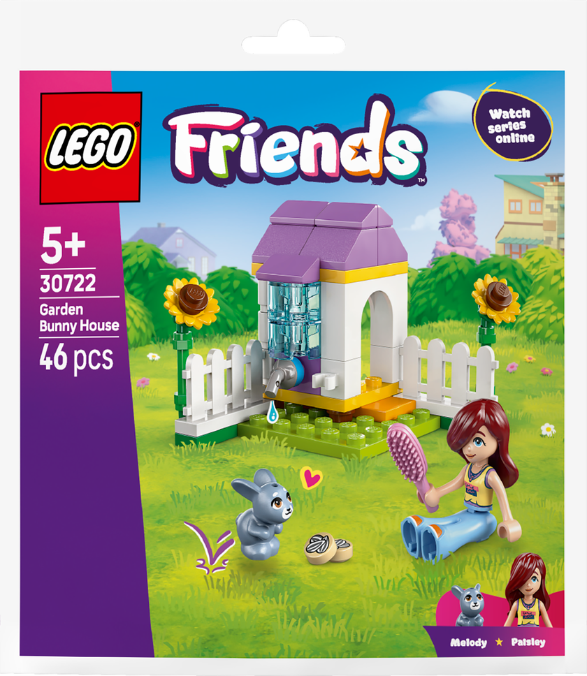 LEGO Hage med kaninhus 30722