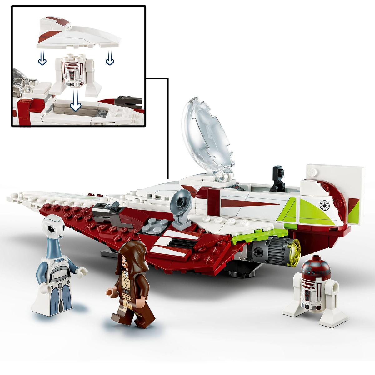 LEGO Star Wars 75333, Obi-Wan Kenobis Jedi Starfighter™
