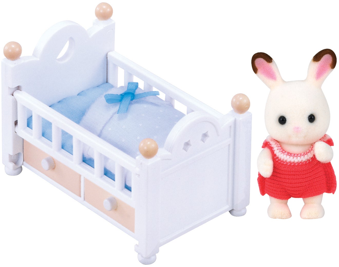 Sylvanian Families - Sett med baby Sjokoladekanin (Sprinkels