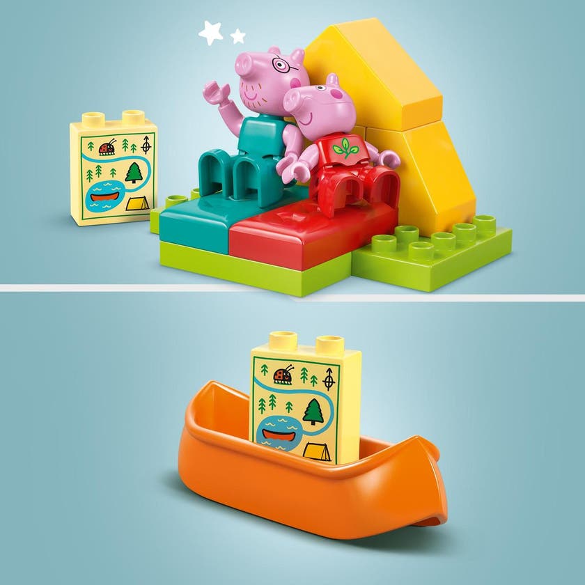 LEGO DUPLO Peppa Pig 10452, Campingtur