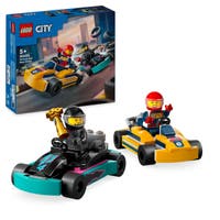 LEGO City 60400, Gokarter og racerkjørere