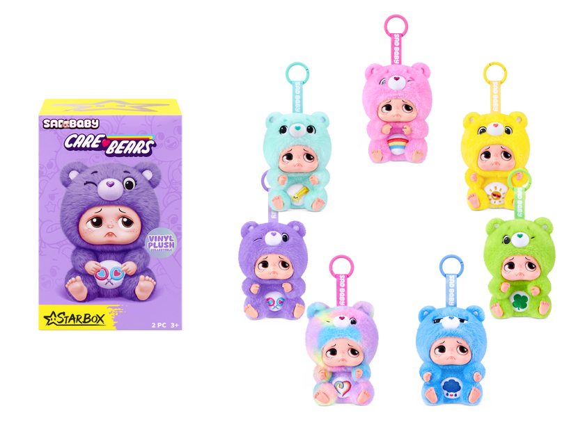 Care Bears Sad Baby nøkkelringer blindboks