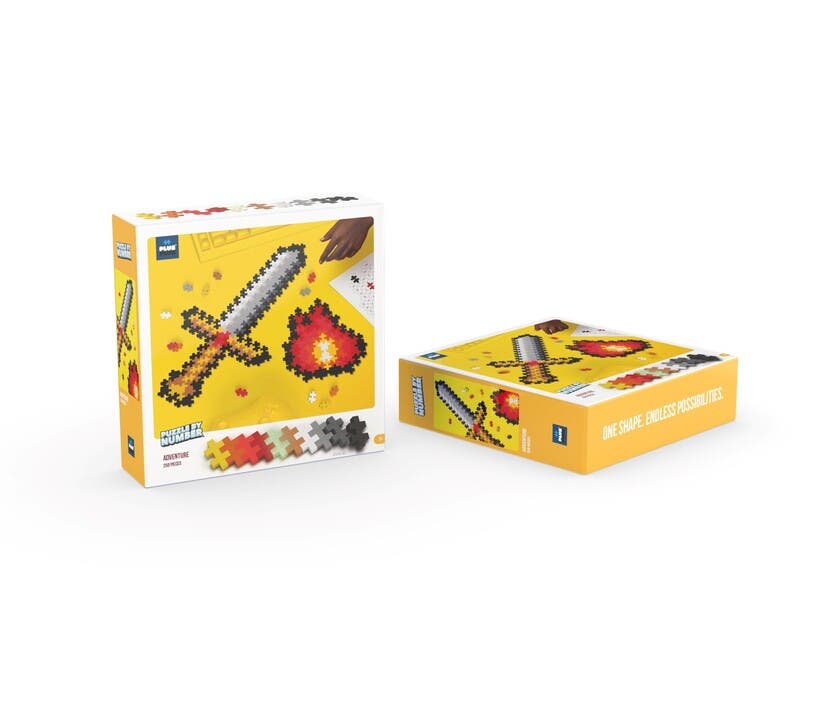Plus-Plus - Puzzle By Number Adventure 250pcs