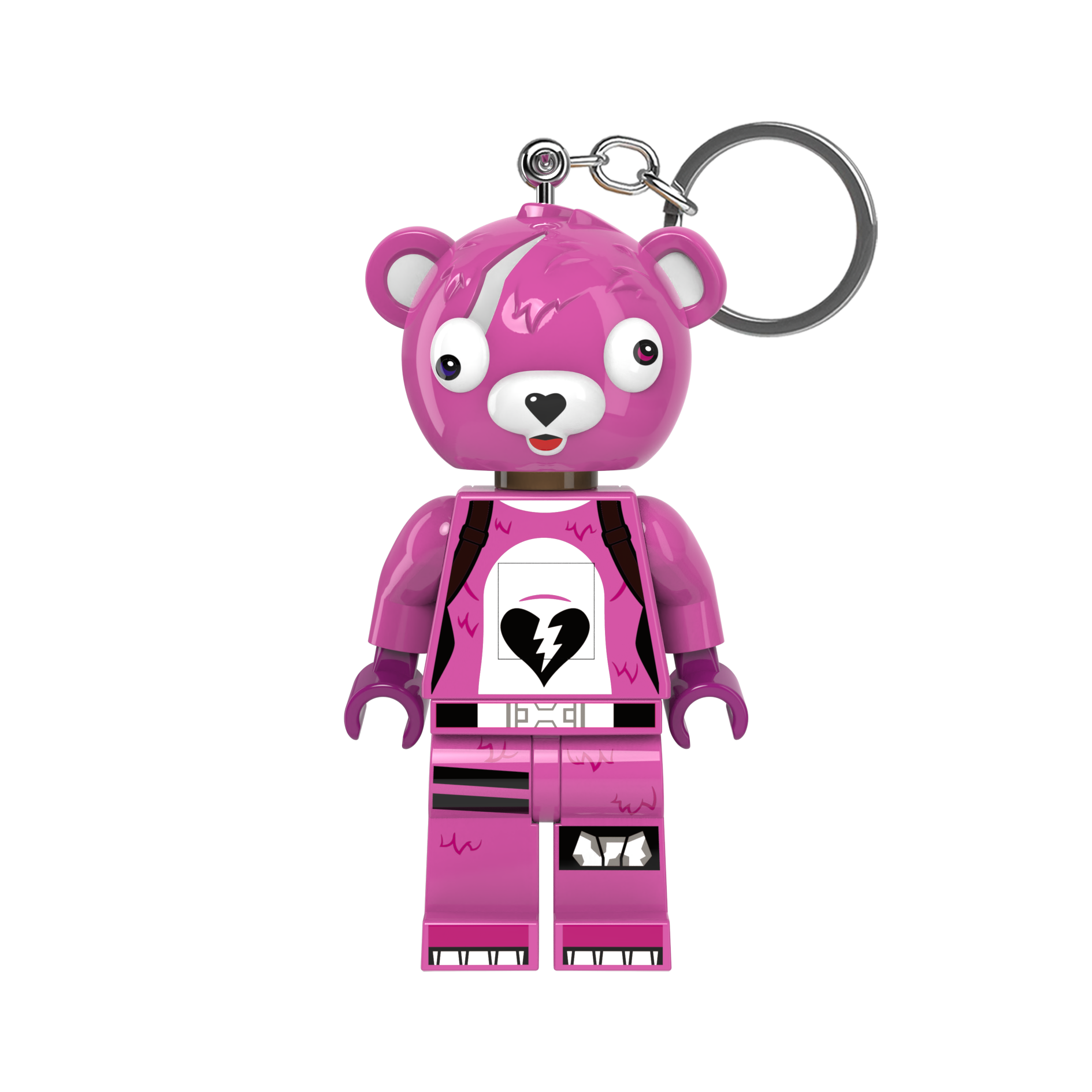 LEGO® FORTNITE® Cuddle Team Leader LED-nøkkelring 